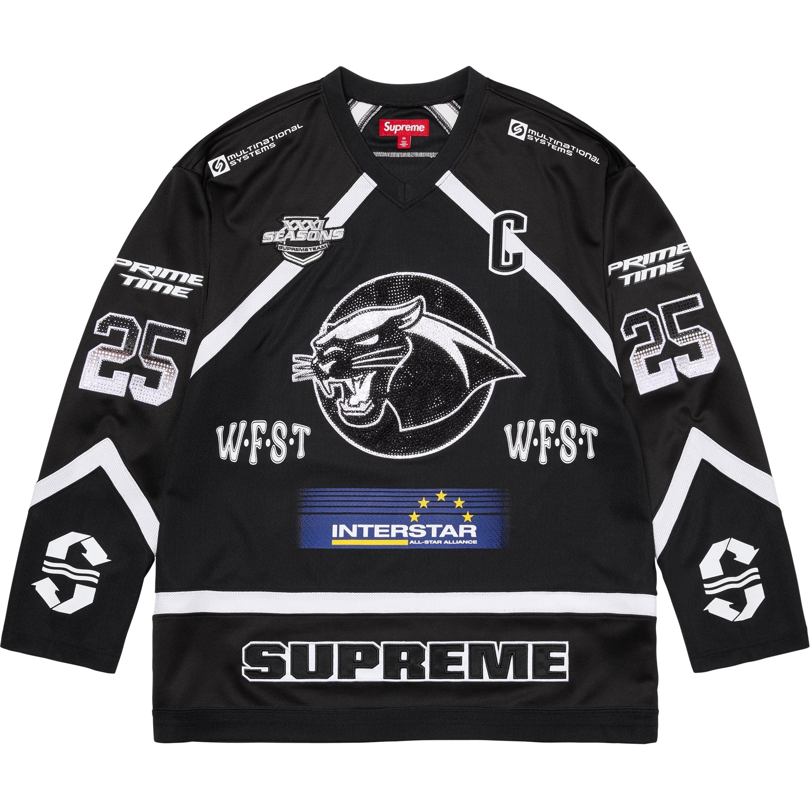 Rhinestone Hockey Jersey view 3